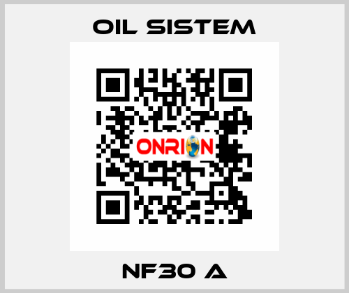 NF30 A Oil Sistem