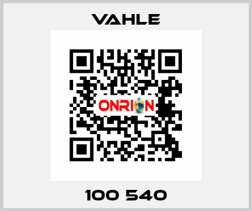 100 540 Vahle