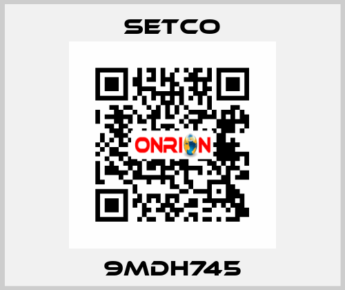 9MDH745 SETCO