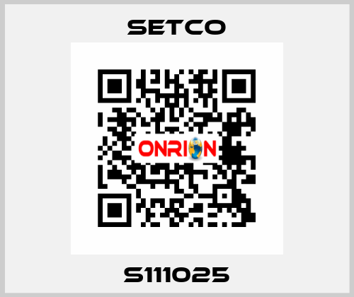 S111025 SETCO