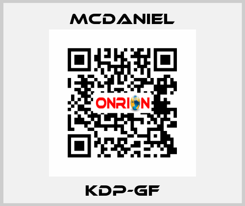 KDP-GF McDANIEL