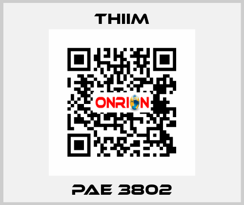 PAE 3802 Thiim