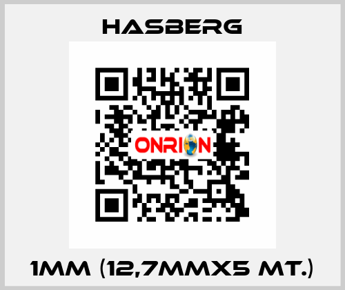 1MM (12,7MMX5 MT.) Hasberg