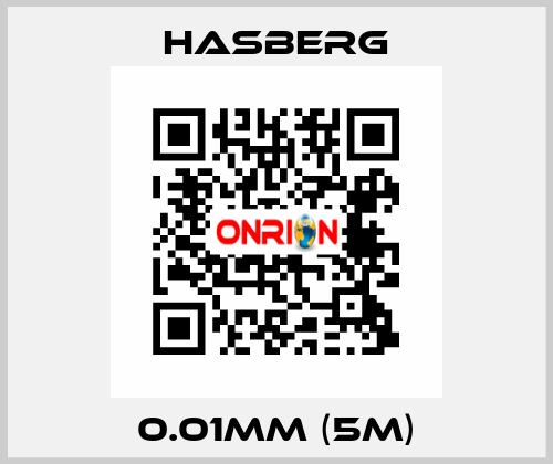 0.01mm (5m) Hasberg