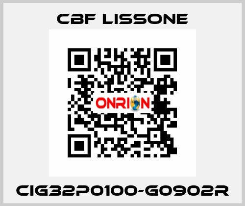 CIG32P0100-G0902R CBF LISSONE