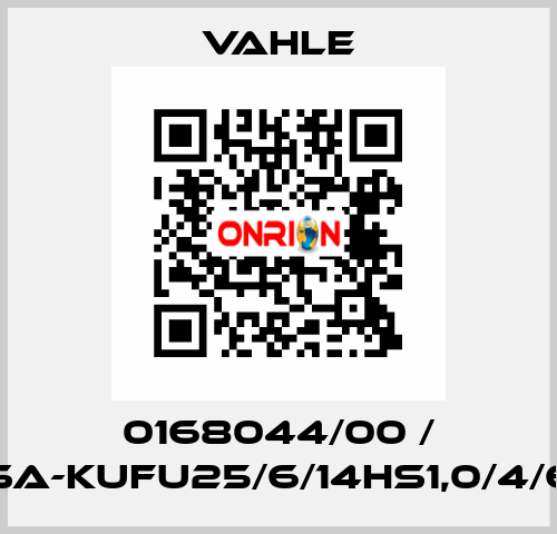 0168044/00 / SA-KUFU25/6/14HS1,0/4/6 Vahle