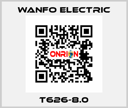 T626-8.0 Wanfo electric