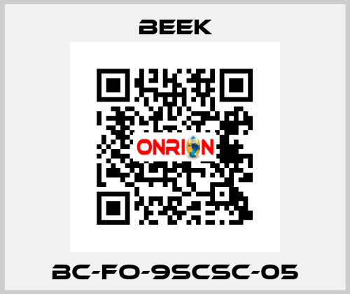 BC-FO-9SCSC-05 Beek