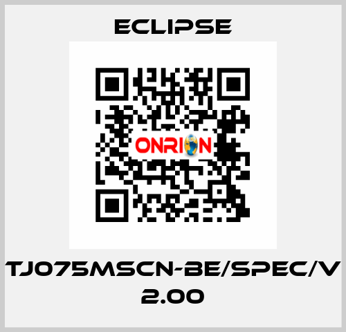 TJ075MSCN-BE/SPEC/V 2.00 Eclipse