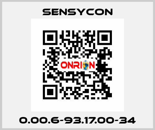 0.00.6-93.17.00-34 SENSYCON