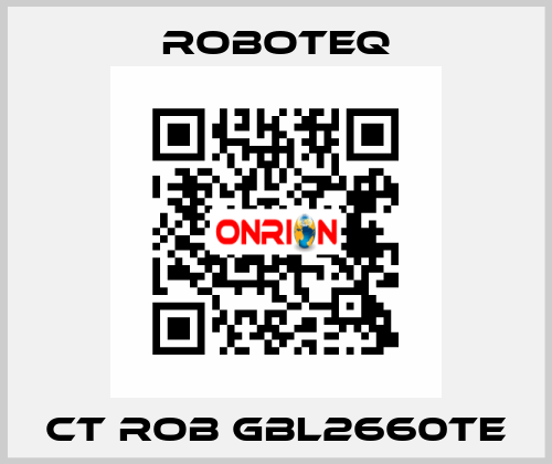 CT ROB GBL2660TE Roboteq