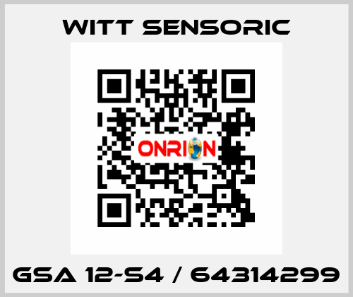 GSA 12-S4 / 64314299 Witt Sensoric