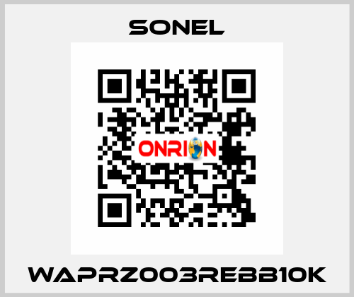 WAPRZ003REBB10K Sonel