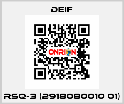 RSQ-3 (2918080010 01) Deif