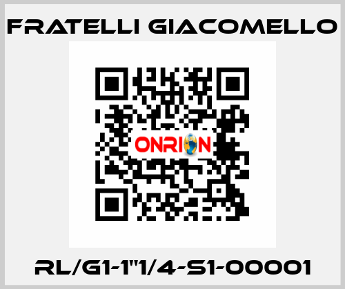 RL/G1-1"1/4-S1-00001 Fratelli Giacomello