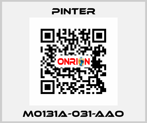 M0131A-031-AAO Pinter