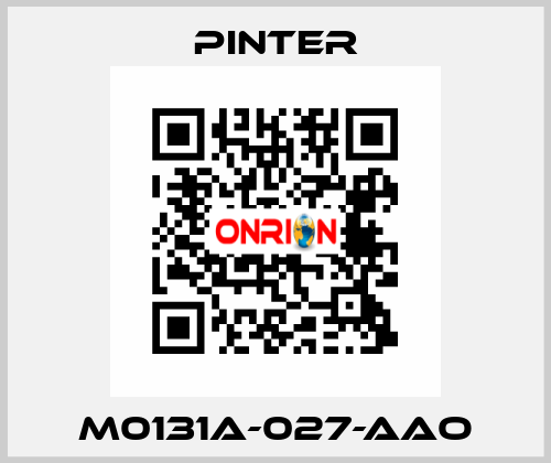 M0131A-027-AAO Pinter