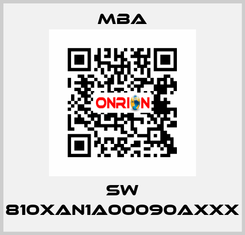 SW 810XAN1A00090AXXX MBA