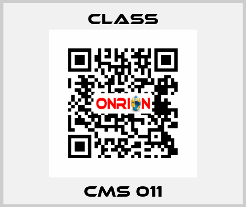 CMS 011 Class