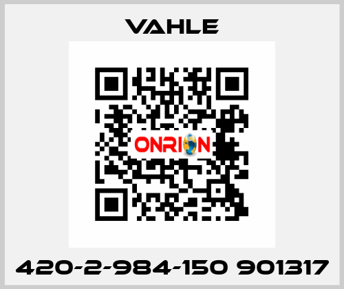 420-2-984-150 901317 Vahle