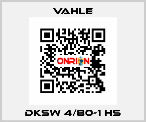 DKSW 4/80-1 HS Vahle