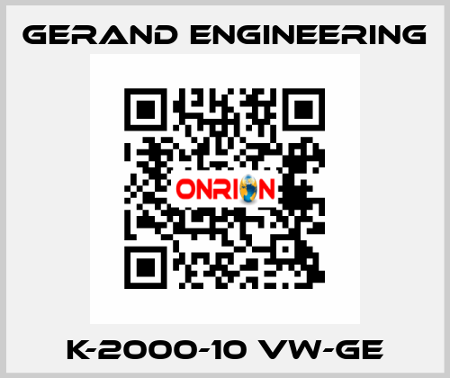 K-2000-10 VW-GE Gerand Engineering