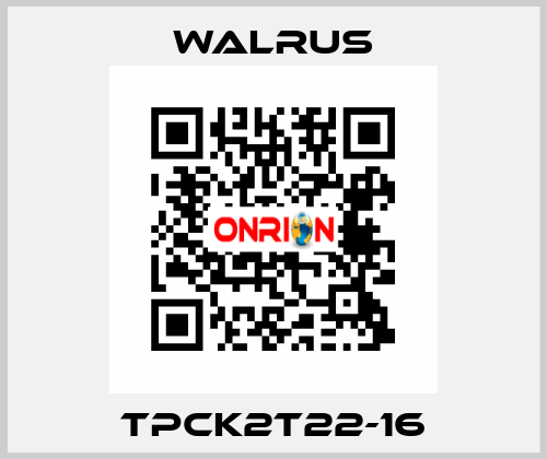 TPCK2T22-16 Walrus