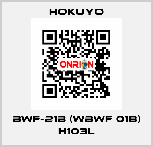 BWF-21B (WBWF 018) H103L Hokuyo