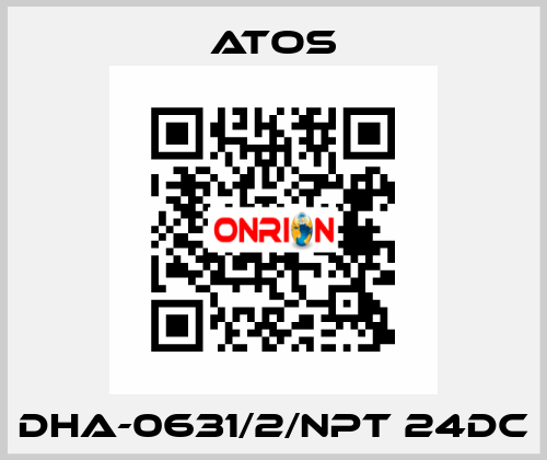 DHA-0631/2/NPT 24DC Atos