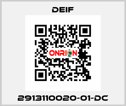 2913110020-01-DC Deif