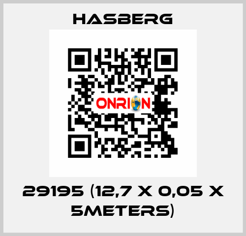 29195 (12,7 x 0,05 X 5meters) Hasberg