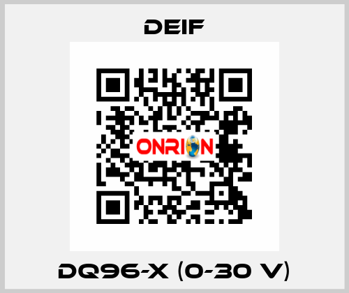 DQ96-x (0-30 V) Deif