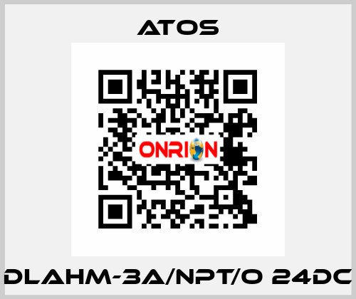 DLAHM-3A/NPT/O 24DC Atos