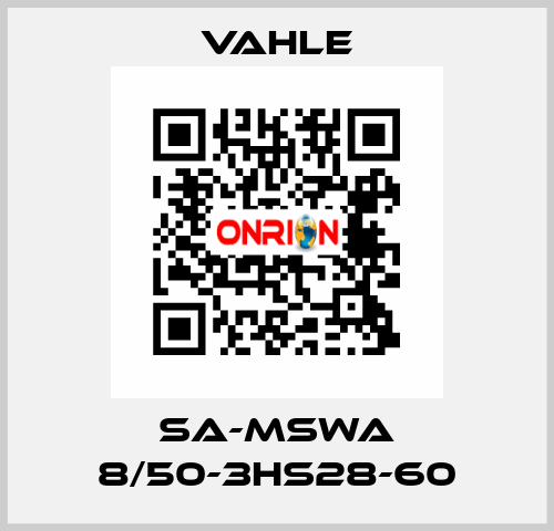 SA-MSWA 8/50-3HS28-60 Vahle