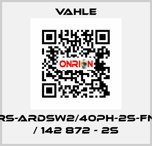 RS-ARDSW2/40PH-2S-FN / 142 872 - 2S Vahle