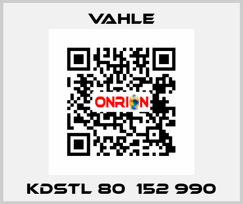 KDSTL 80  152 990 Vahle