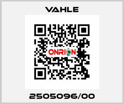 2505096/00 Vahle