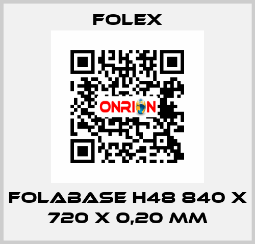 Folabase H48 840 x 720 x 0,20 mm Folex