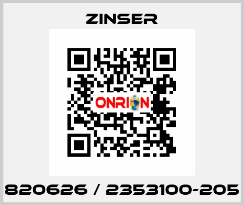 820626 / 2353100-205 Zinser