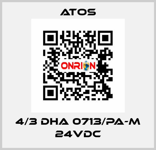 4/3 DHA 0713/PA-M 24VDC Atos