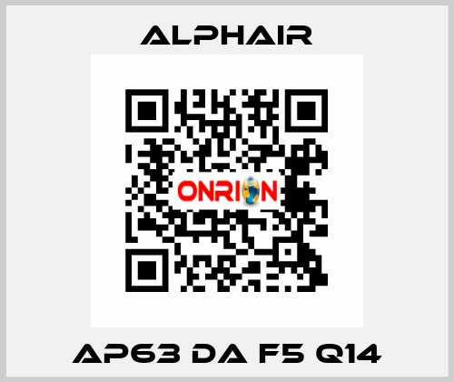 AP63 DA F5 Q14 Alphair