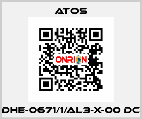 DHE-0671/1/AL3-X-00 DC Atos