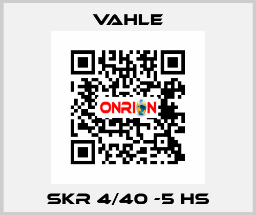 SKR 4/40 -5 HS Vahle