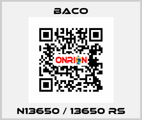 N13650 / 13650 RS BACO