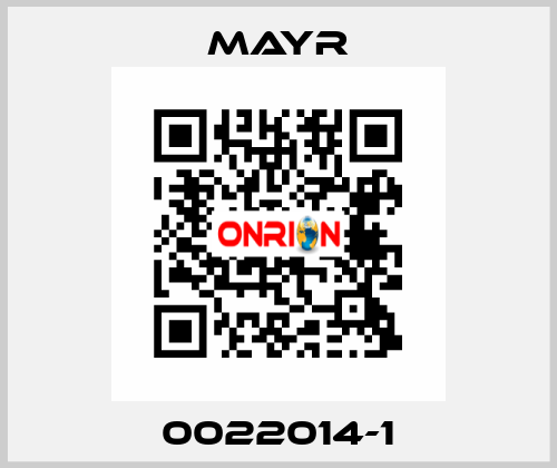 0022014-1 Mayr