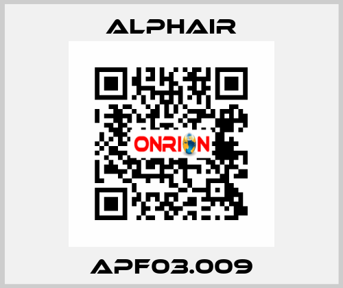 APF03.009 Alphair