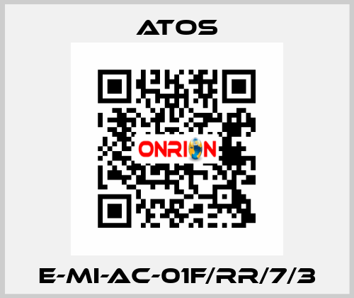 E-MI-AC-01F/RR/7/3 Atos