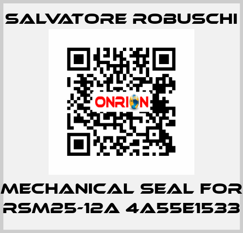 mechanical seal for RSM25-12A 4A55E1533 SALVATORE ROBUSCHI