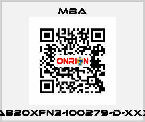 MBA820XFN3-I00279-D-XXXXX MBA