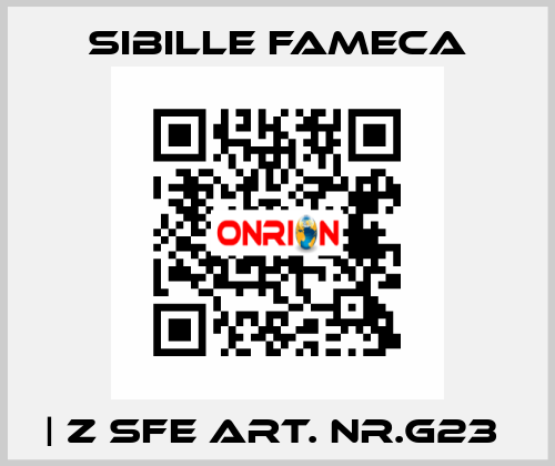 | Z SFE Art. Nr.G23  Sibille Fameca